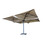 METRO PROFESSIONAL parasol doble 2x2 m con blanco