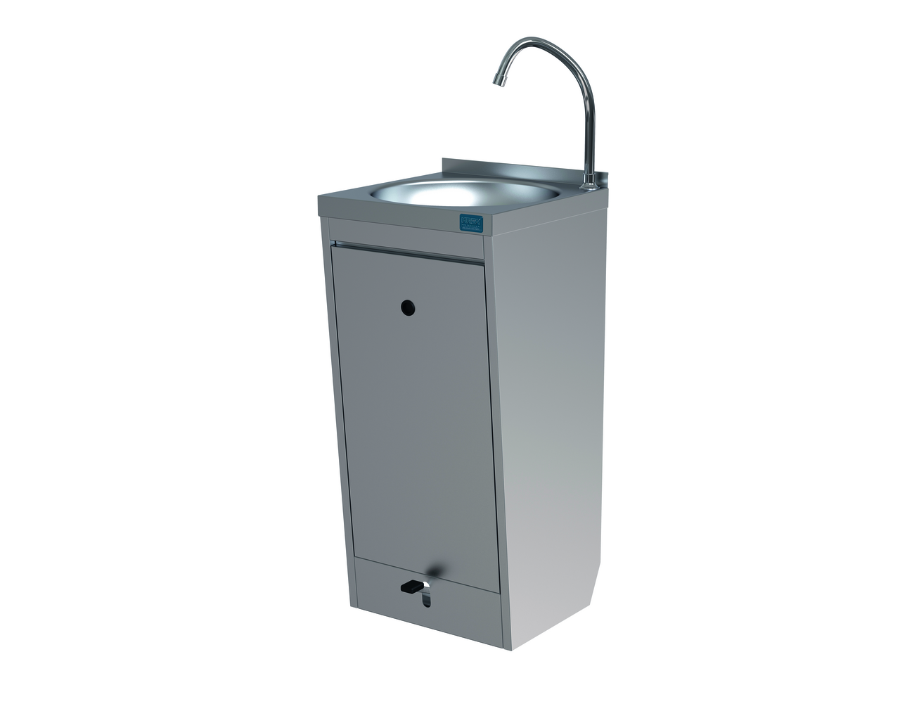 KREA PROFESSIONAL lavamanos pie pedal 400x400x850mm