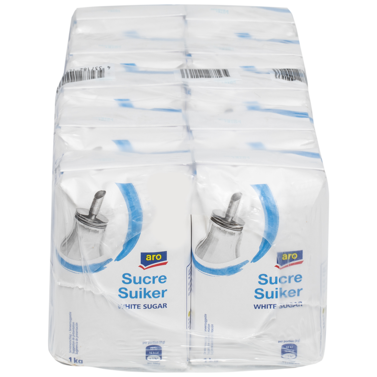 ARO Azúcar blanco 10 ud. x 1 Kg (total 10 Kg)