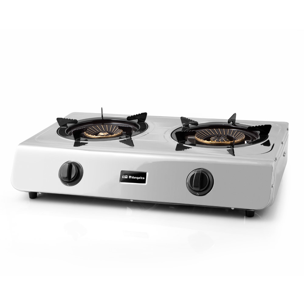 Orbegozo Hornillo a gas inox 2 fuegos fo2711 | Makro