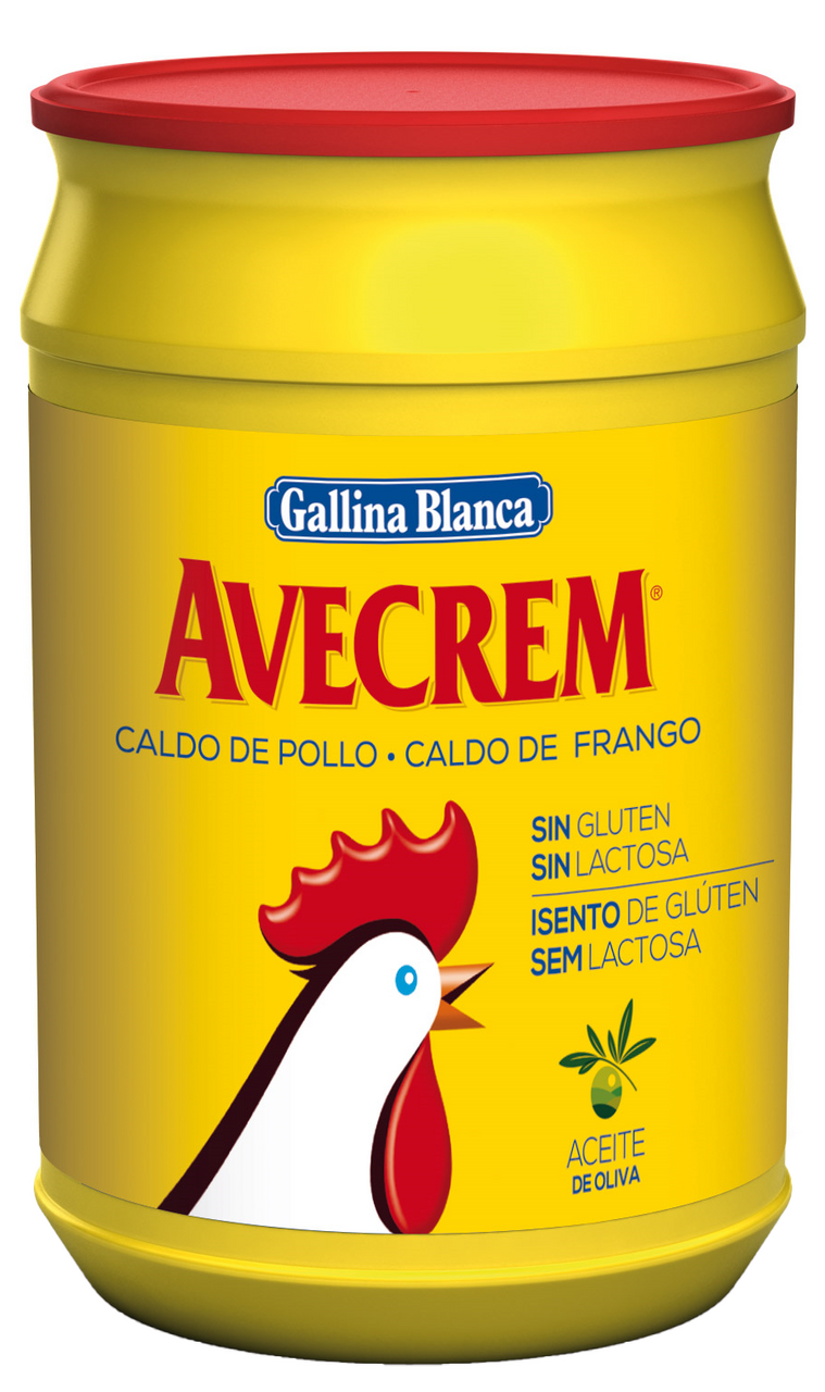 GALLINA BLANCA Avecrem caldo de pollo sin gluten 1 Kg