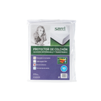 Savel Protector de colchón de algodón impermeable y transpirable 90cm