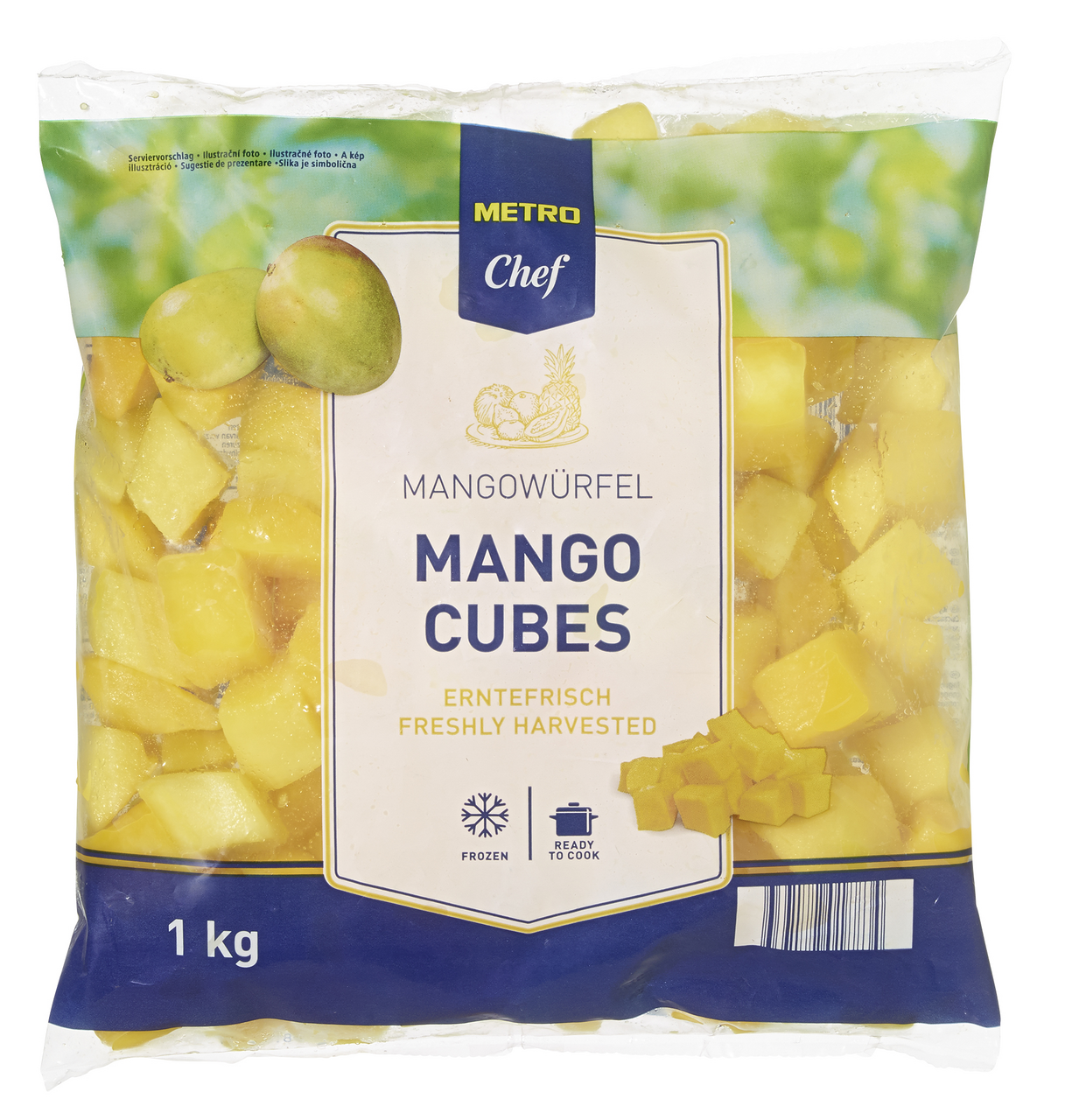 METRO Chef Mango en cubos 1Kg