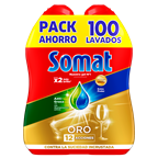 Somat lavavajillas gel antigrasa 50 d unidades contiene 220 dosis (total 2200 g)