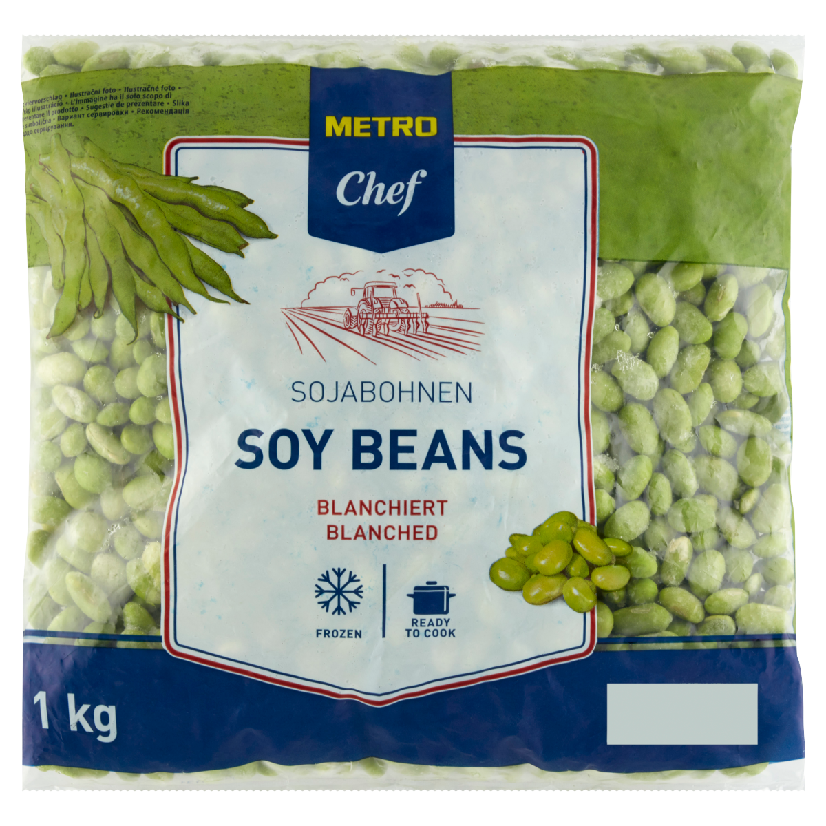 METRO Chef Greens Edamame haba 1Kg