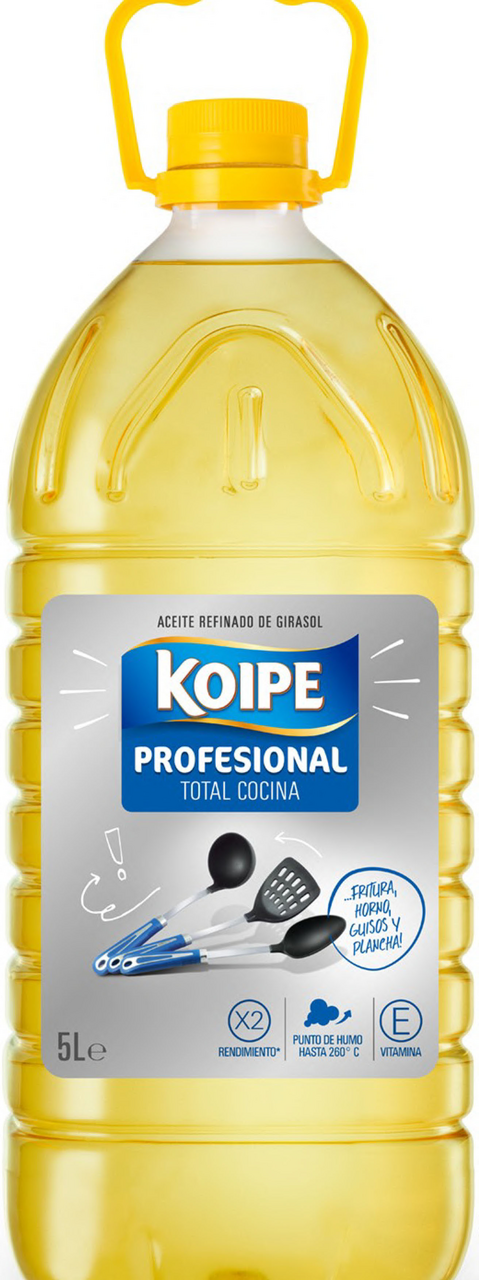 Koipesol profesional aceite de girasol, bidón de 5 litros
