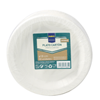 makro PROFESSIONAL Plato cartón biodegradable lacado 18cm retráctil 50unidades