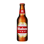 Mahou cerveza Cinco Estrellas 25cl contiene 24 botellas