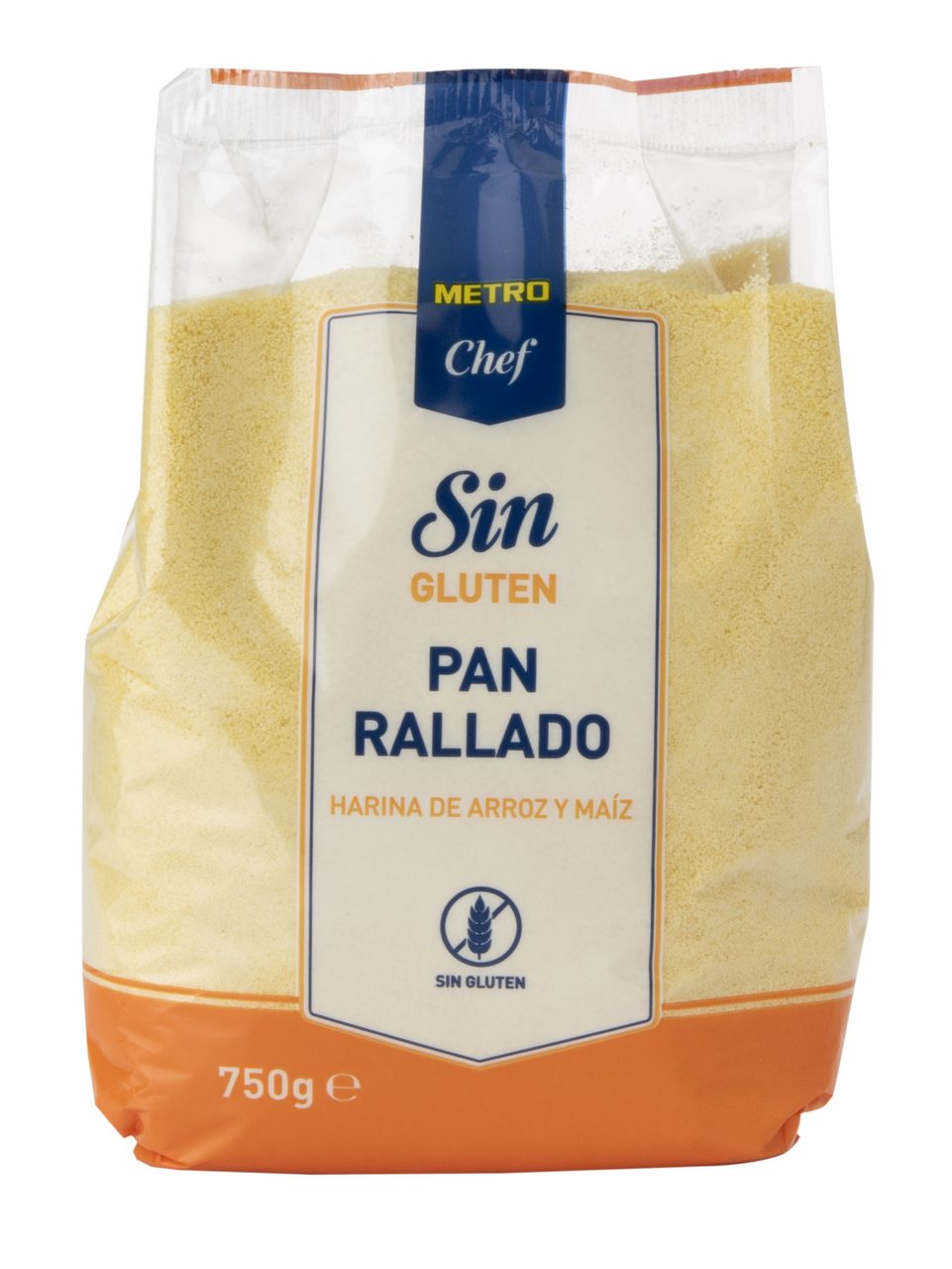 METRO Chef pan rallado sin gluten bolsa 750g