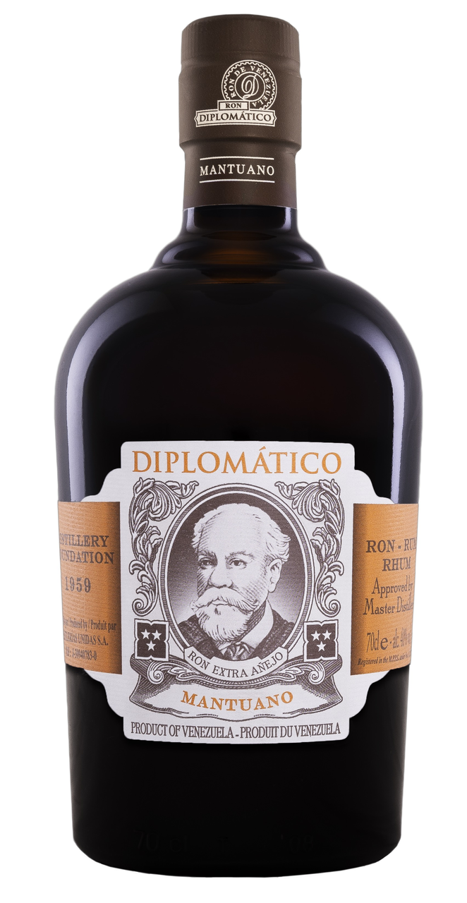 DIPLOMÁTICO mantuano ron botella 70 cl Alc. 40% vol.