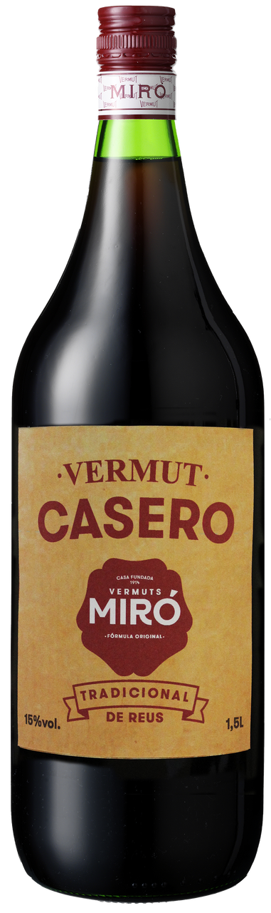 Miró vermut rojo casero 1,5L