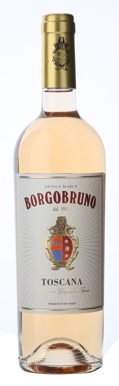 Borgobruno vino rosado toscana botella 75cl