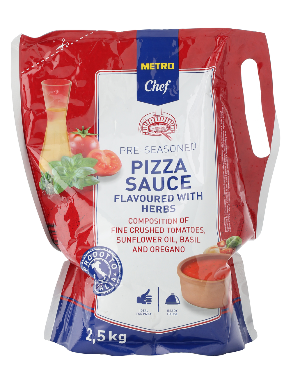 METRO Chef tomate pizza saco 2500g