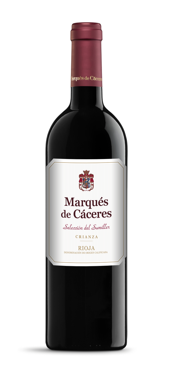SELECCIÓN DEL SUMILLER vino tinto Marqués de Cáceres botella 75cl