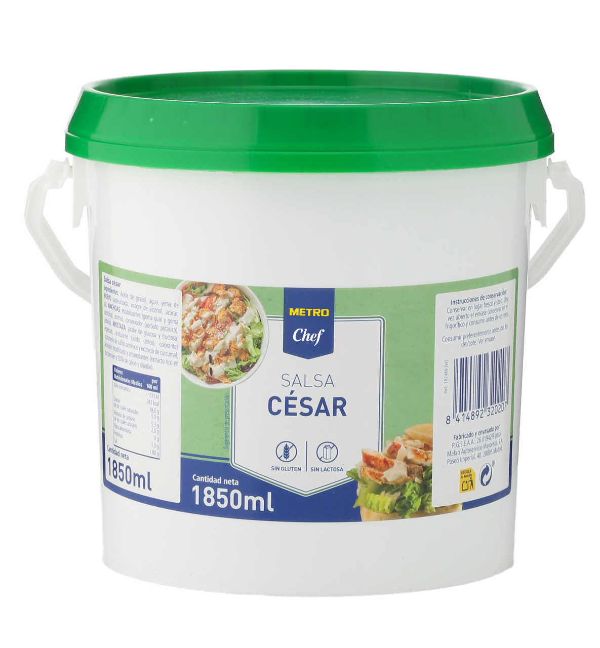METRO Chef Salsa césar en cubo 1850 ml