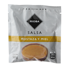 RIOBA mostaza-miel 50 g contiene 40 unidades (total 2000 g)