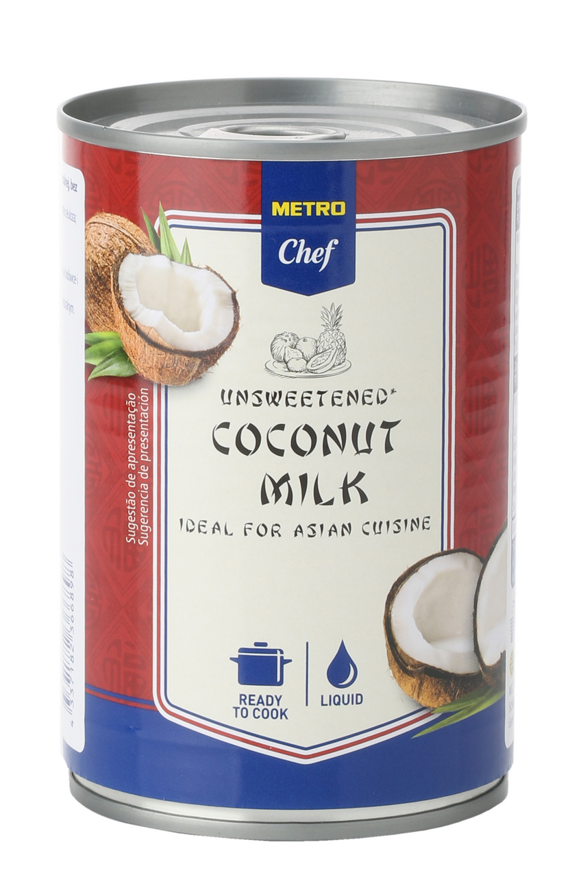 METRO Chef leche de coco 17-19% lata 400ml