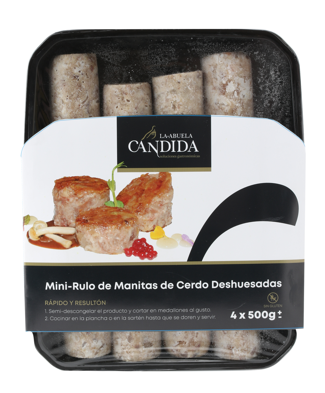 La Abuela Cándida manitas de cerdo desmigadas 4 unidades