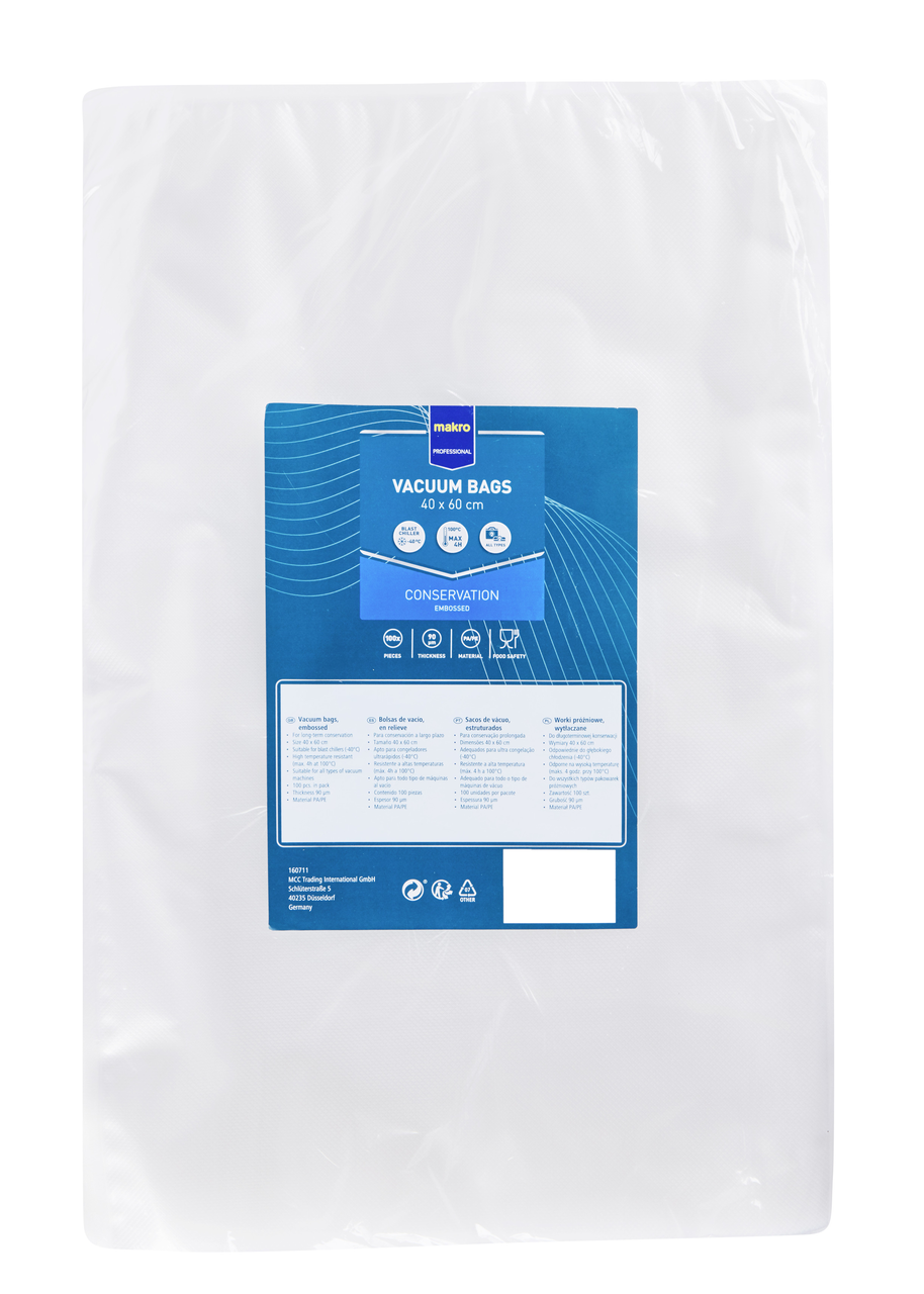 METRO PROFESSIONAL Bolsa vacío sous vide 15X30 cm 100 unidades