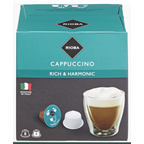 RIOBA café capuccino cápsula dolce gusto contiene 16 unidades (192 g)