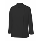 METRO PROFESSIONAL chaqueta cocinero mujer manga larga negro talla S