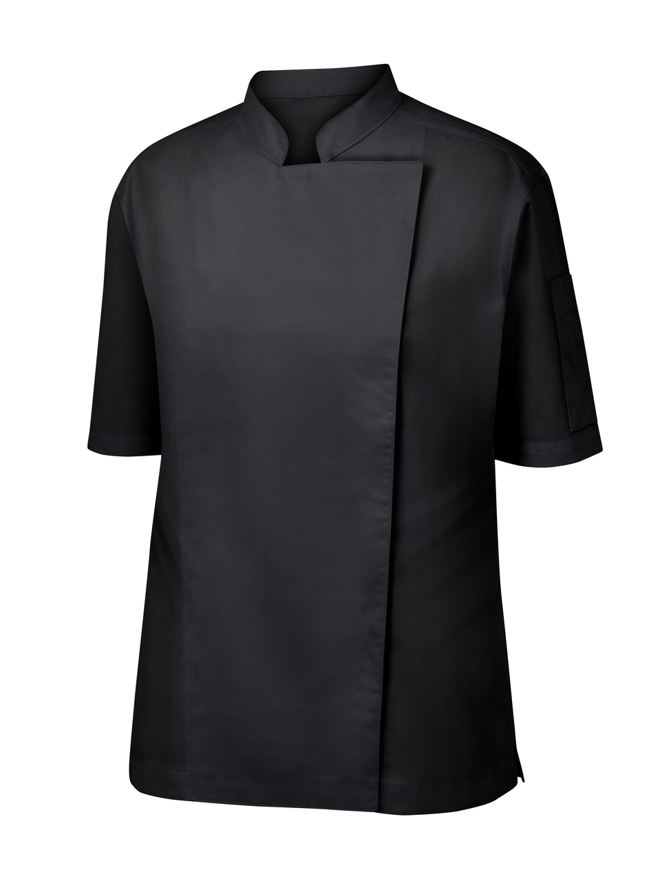 METRO PROFESSIONAL chaqueta cocinero mujer manga corta negro talla M