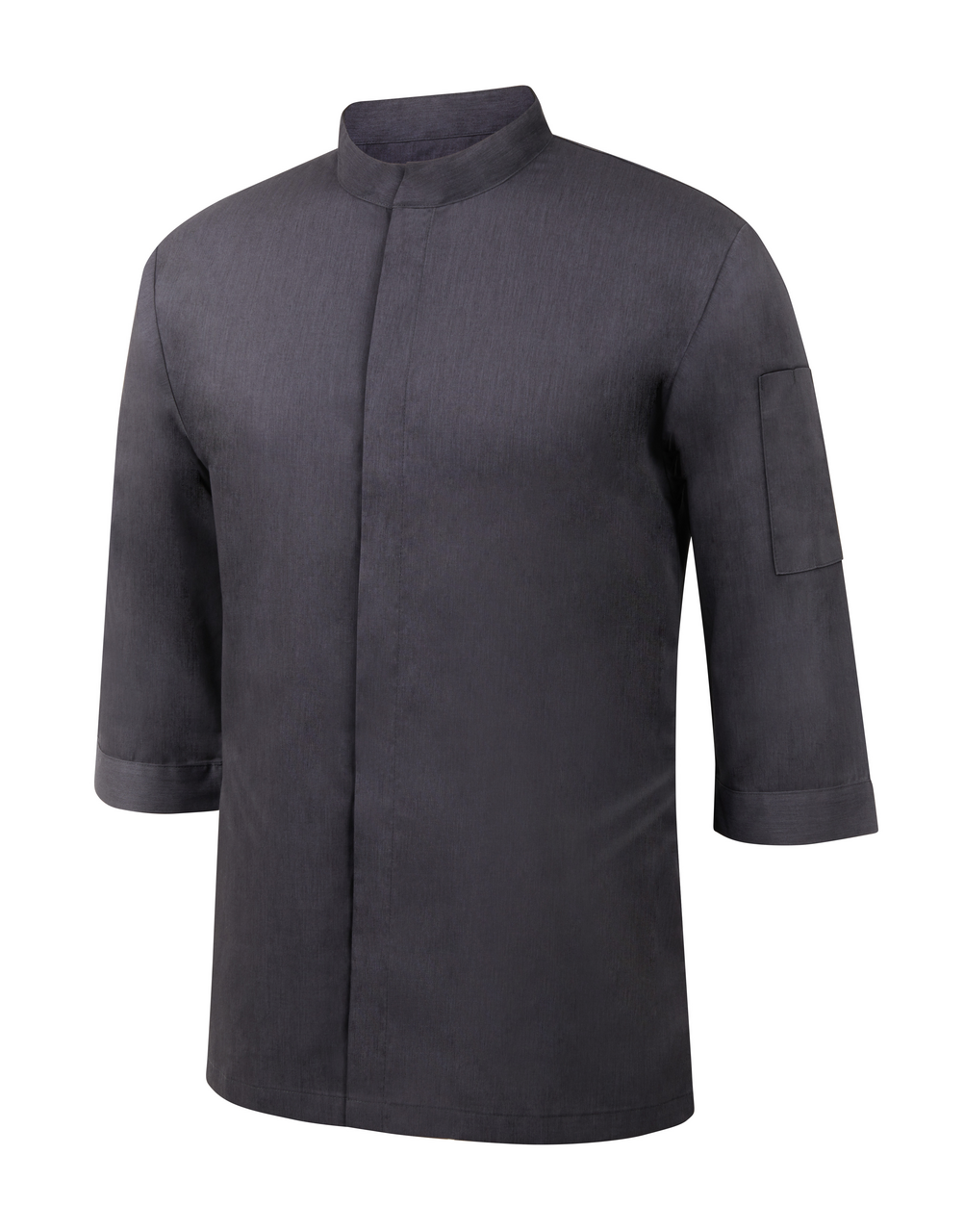 METRO PROFESSIONAL chaqueta cocinero hombre manga larga transpirable negro talla L