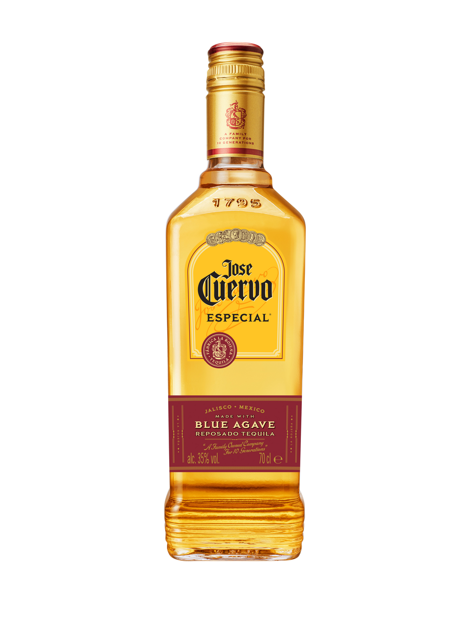 JOSE CUERVO tequila especial reposado botella 70 cl Alc. 38% vol.
