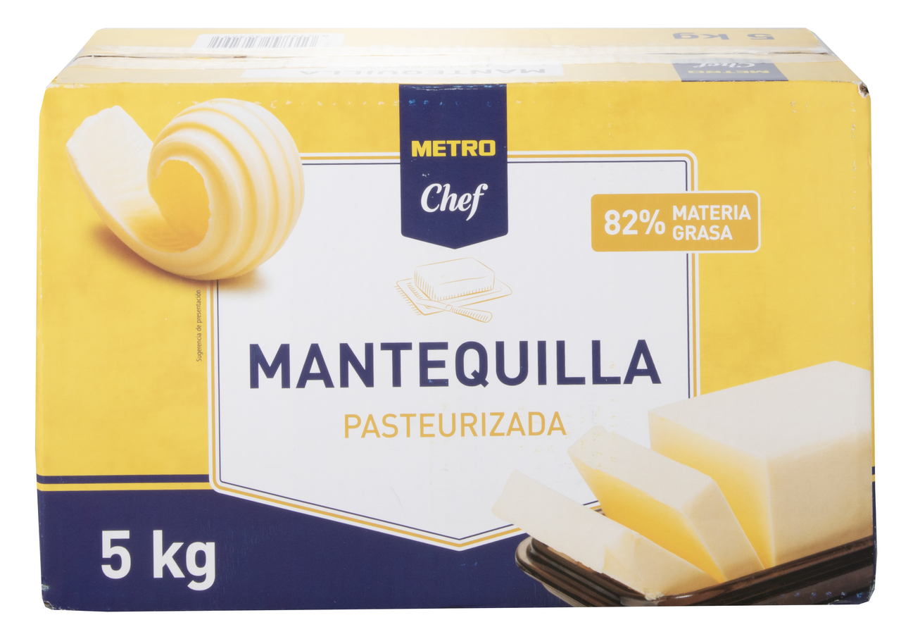METRO Chef mantequilla bloque 5 Kg