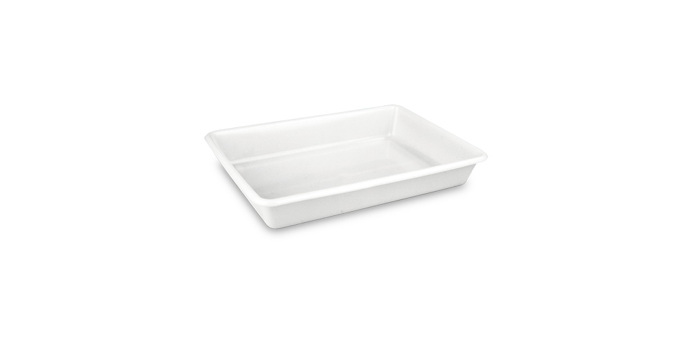makro PROFESSIONAL Cubeta rectangular encajable 25 unidades 490x335x80 mm 8L blanco