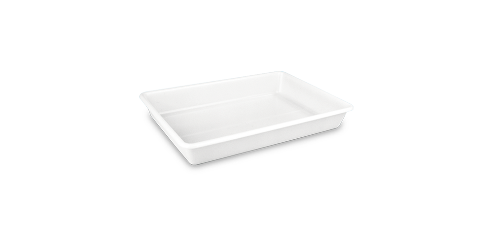 makro PROFESSIONAL Cubeta rectangular encajable 10 unidades 540x385x80 mm 10L blanco