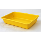 makro PROFESSIONAL Cubeta rectangular encajable 25 unidades 300x205x60 mm 2L azul, rojo, verde, amarillo y negro