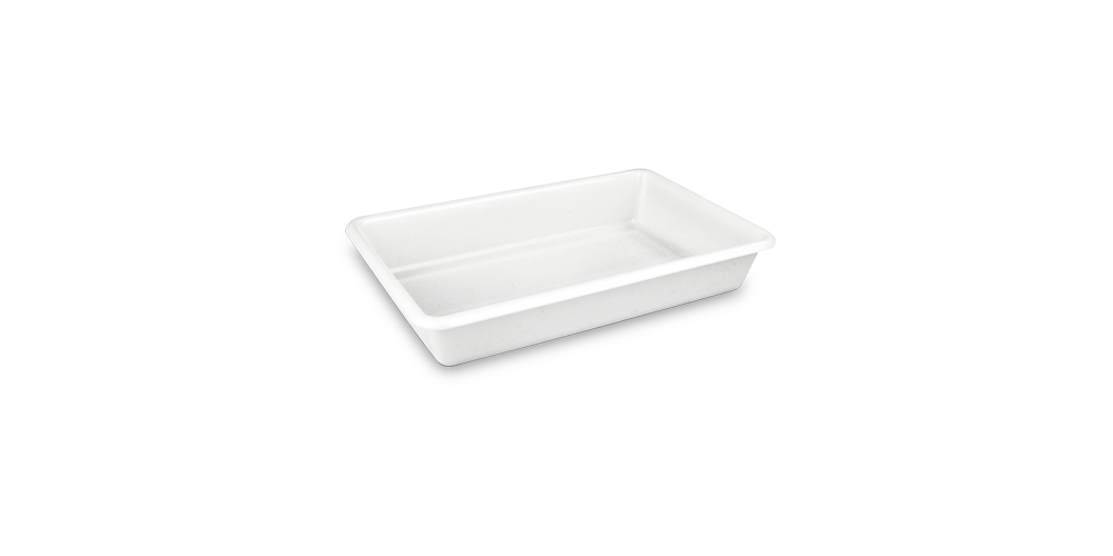 makro PROFESSIONAL Cubeta rectangular encajable 25 unidades 435x285x80 mm 5L blanco