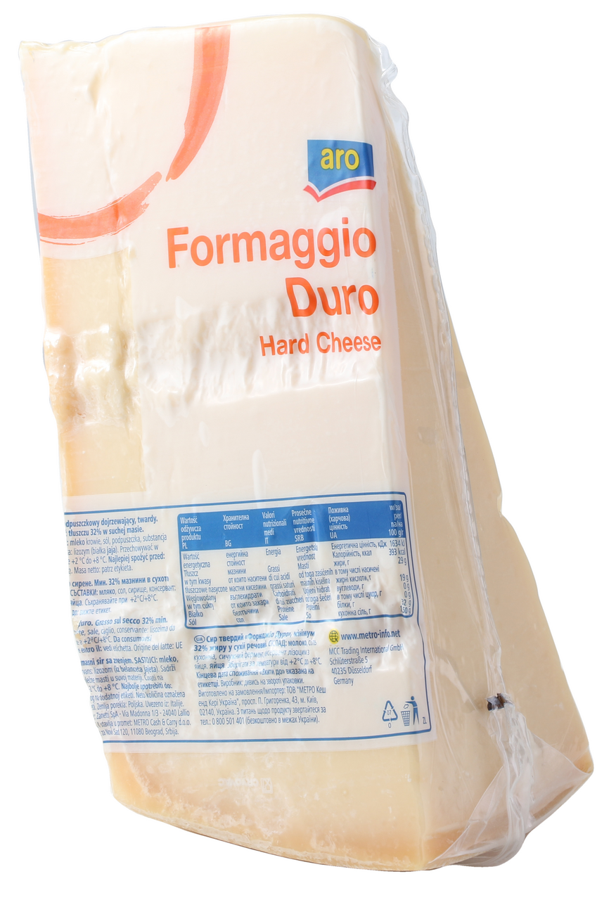 aro queso curado duro 1/32