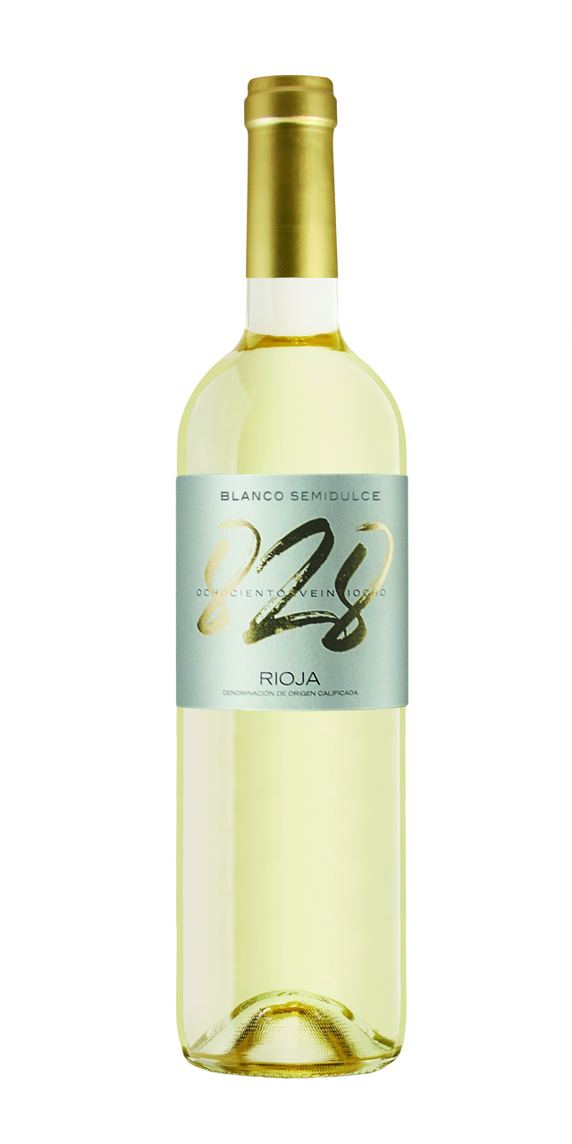 828 vino blanco semidulce 75 cl