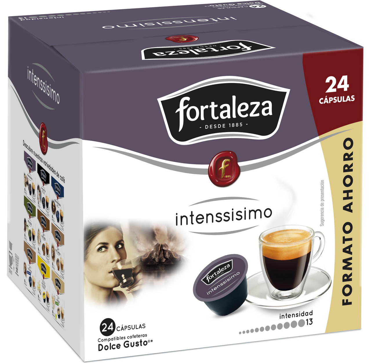 Fortaleza Café despierta cápsula dolce gusto 26 unidades | Makro