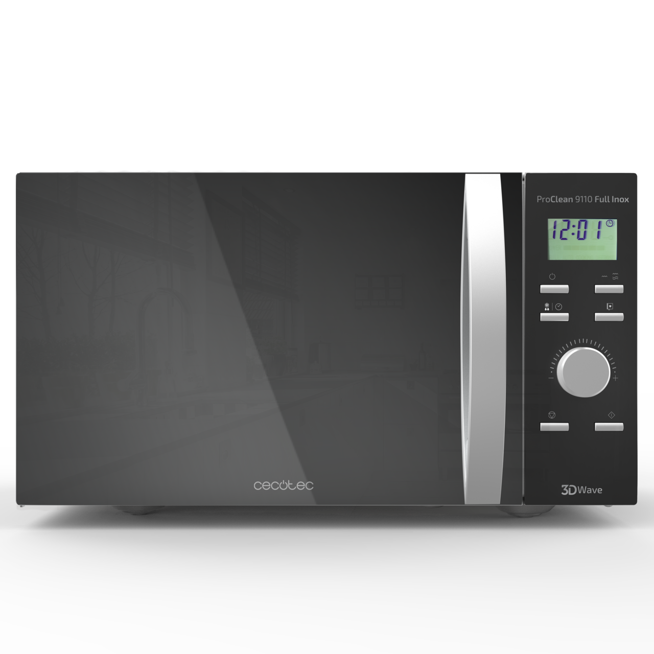 Cecotec Microondas 30L con grill pro clean 9110 full inox | Makro