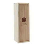 Sola estuche de madera 1 botella 75 cl