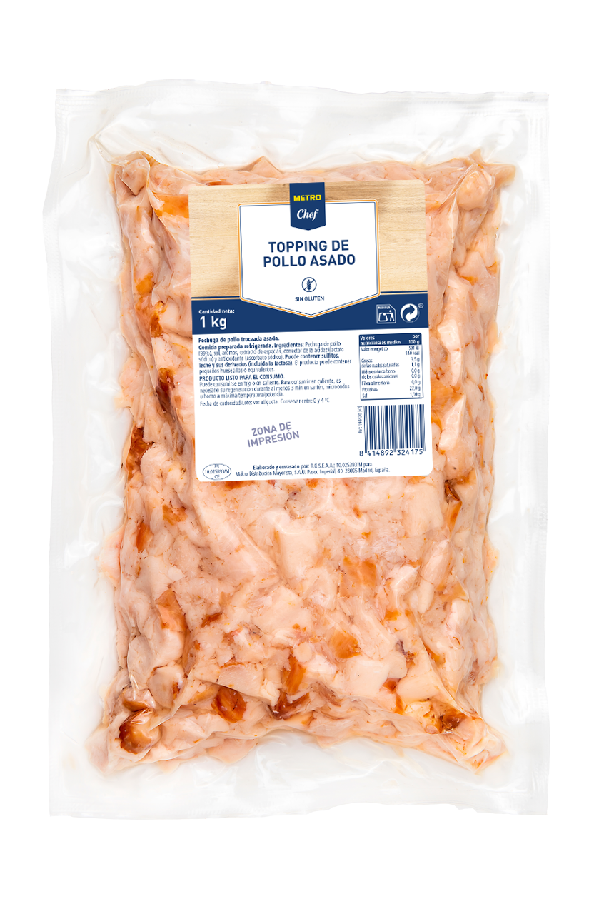 METRO Chef topping de pollo asado 1kg