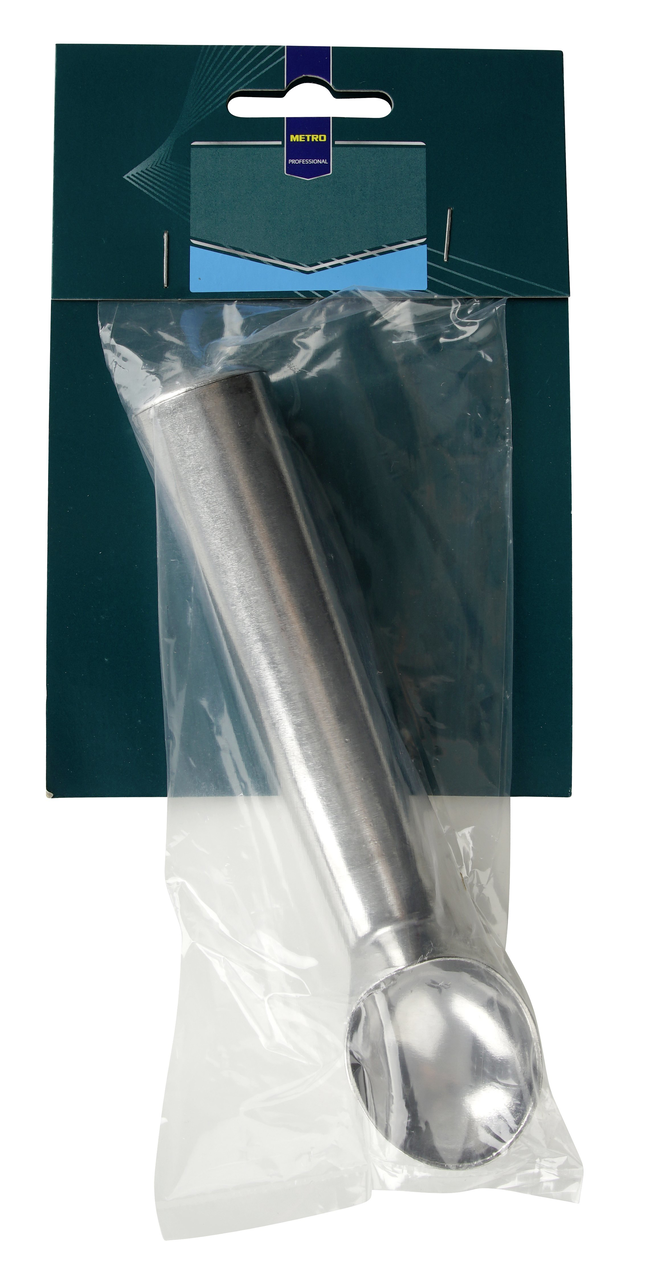 METRO PROFESSIONAL Racionador helado acero inoxidable 8cm