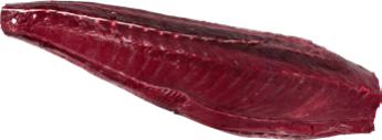 PETACA CHICO lomo de atun rojo salvaje con piel y con sangacho de 5-10kg fresco origen fao34