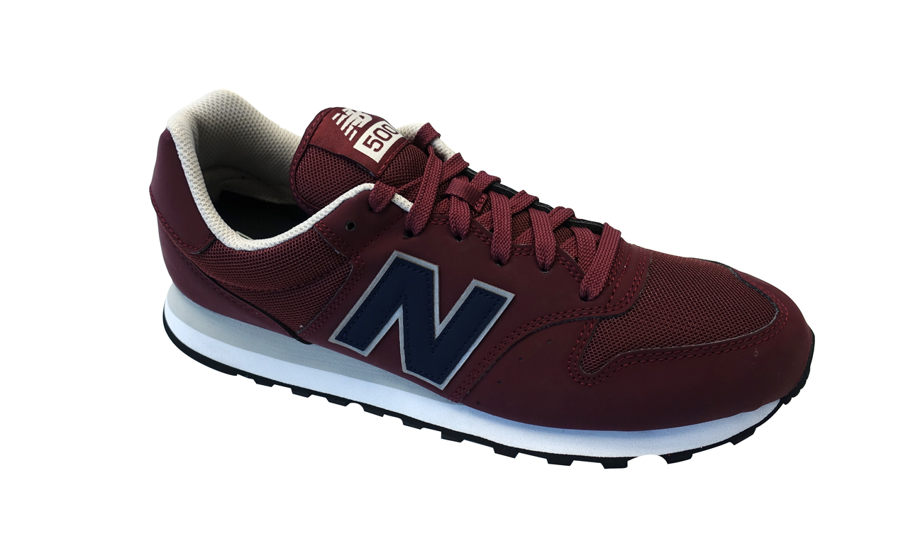 Zapatillas burdeos/marino NEW BALANCE 500 | Makro