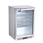 makro PROFESSIONAL Armario refrigerado 1 puerta de cristal inox GBC3001SS