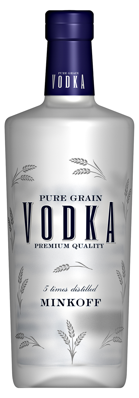 MINKOFF vodka premium botella 70cl Alc. 40% vol.