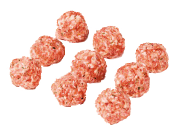Albondiga vacuno ultracongelada iqf 120 ud 25g caja 3 Kg