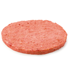 Hamburguesa vacuno ultracongelada iqf caja 3 kg contiene 30 unidades de 100 g