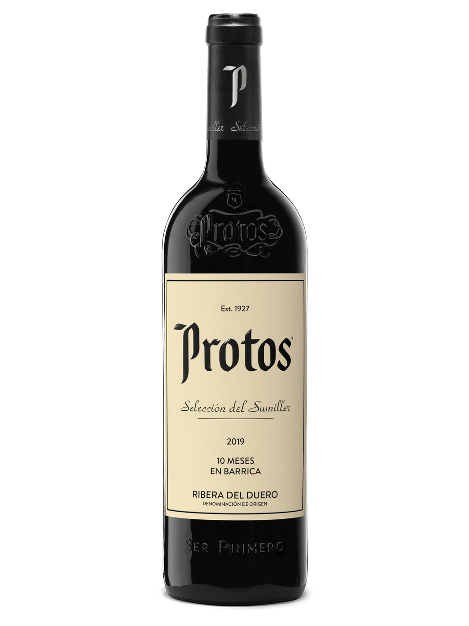 SELECCIÓN DEL SUMILLER  vino tinto protos 10 meses botella 75cl