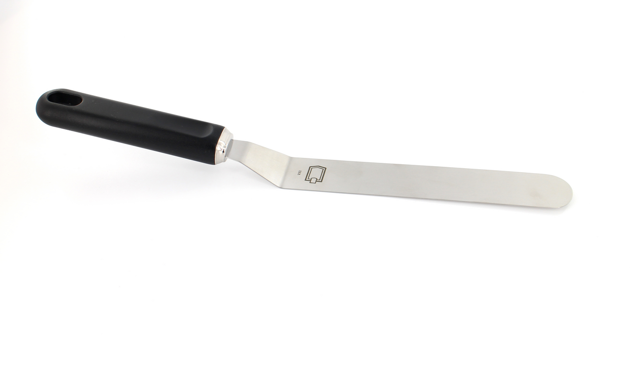 METRO PROFESSIONAL Espátula acero acodada inoxidable 20,5cm