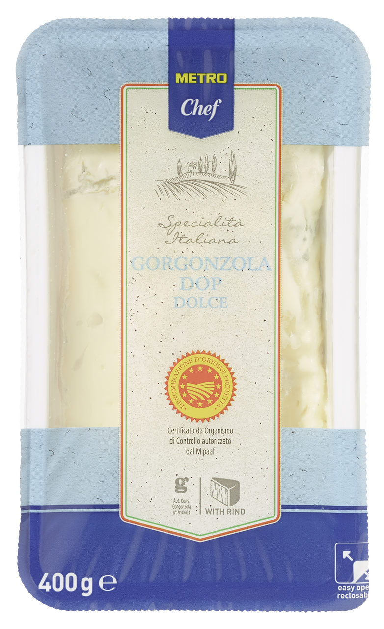 METRO Chef queso gorgonzola D.O. Italia 400 g