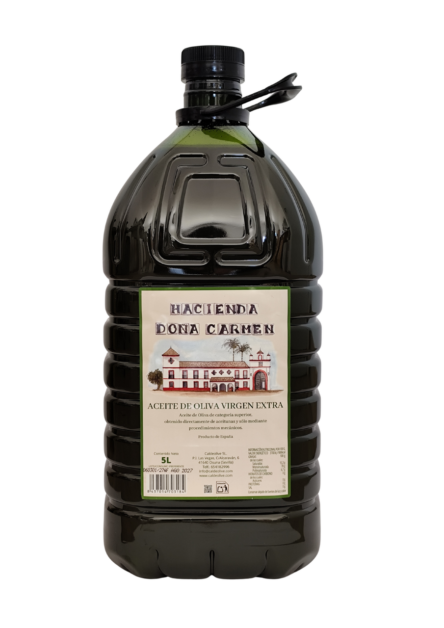 HACIENDA DOÑA CARMEN Aceite de oliva virgen extra en garrafa 5 L